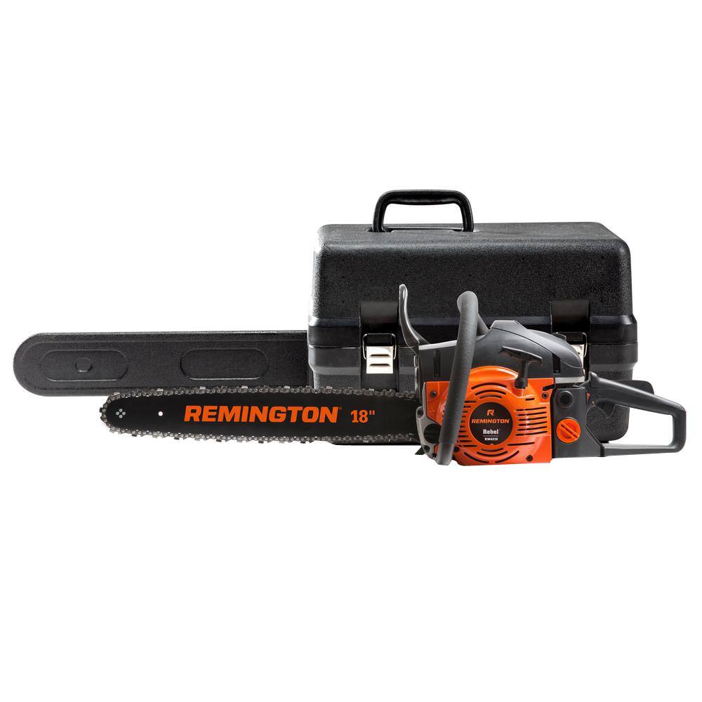 UPC 084931846302 product image for Remington Rebel 18 in. 42cc Gas 2-Cycle Chainsaw with Heavy-Duty Carry Case and  | upcitemdb.com