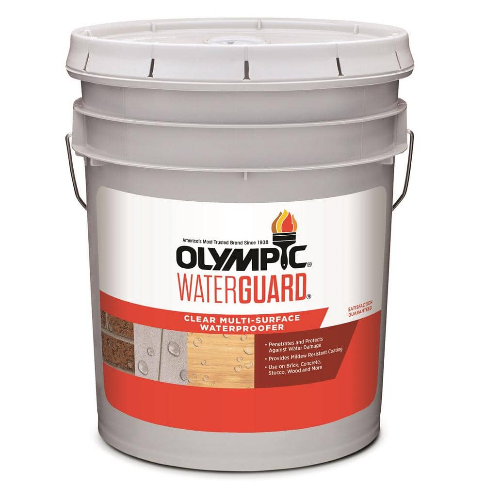 Olympic Waterguard 5 gal. Clear Multi-Surface Waterproofing Sealant -  55548XI-05