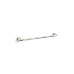 Sundae 24 in. Wall Mounted Single Towel Bar in Vibrant Polished Nickel