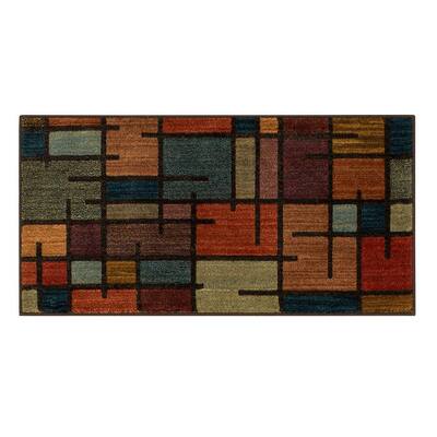 Fairfield Charcoal 2 ft. x 4 ft. Scatter Area Rug