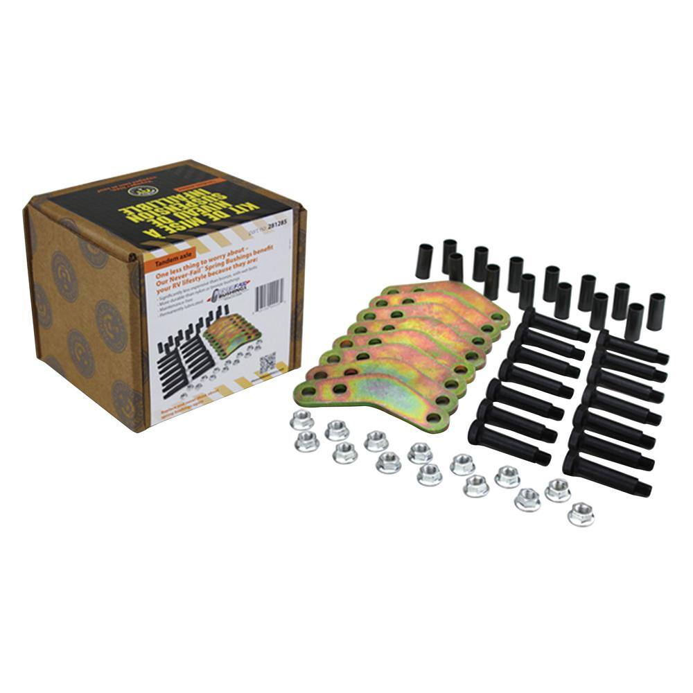 UPC 848150000262 product image for Never Fail Tandem Axle Suspension Hardware Kit | upcitemdb.com