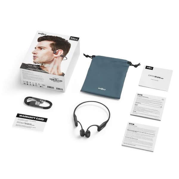 SHOKZ OpenRun Mini Bluetooth Wireless Bone-Conduction Open-Ear