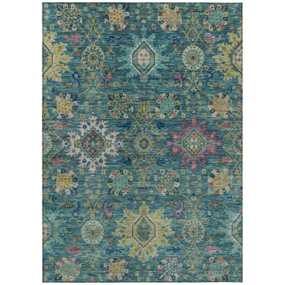 Addison Rugs Chantille Machine Washable Indoor/Outdoor Abstract ACN2151 ...