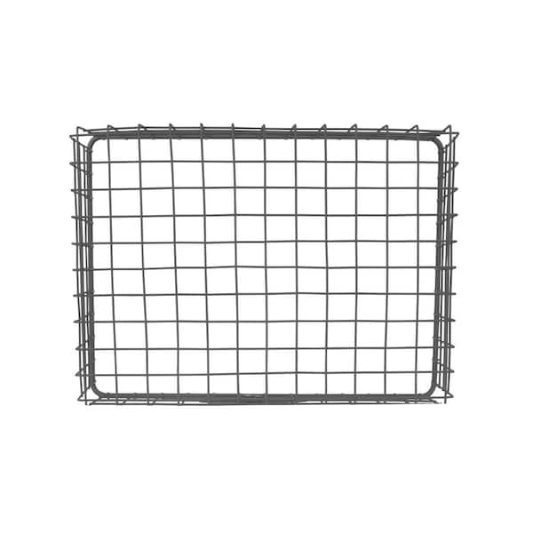 204812BC Stacking Wire Basket 20D x 48W x 12High 