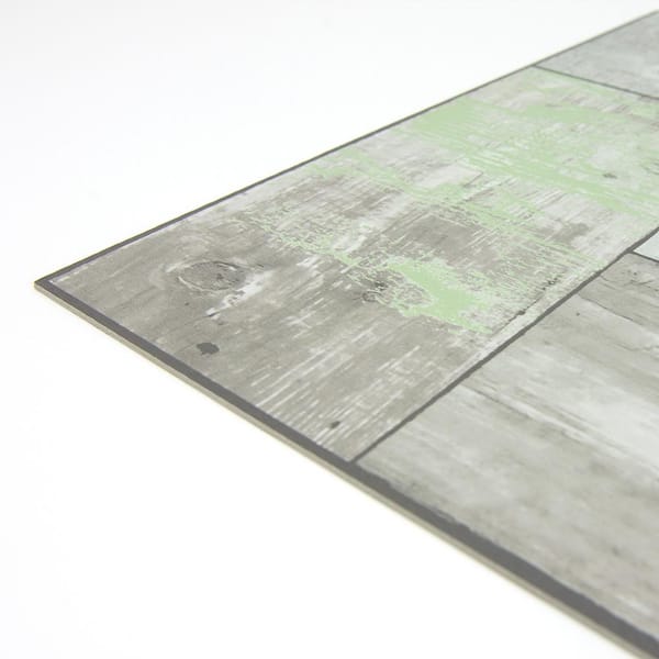 FloorPops Boardwalk 12 in. W x 12 in. L Peel and Stick Floor Vinyl Tiles (20 Tiles, 20 sq. ft. case)