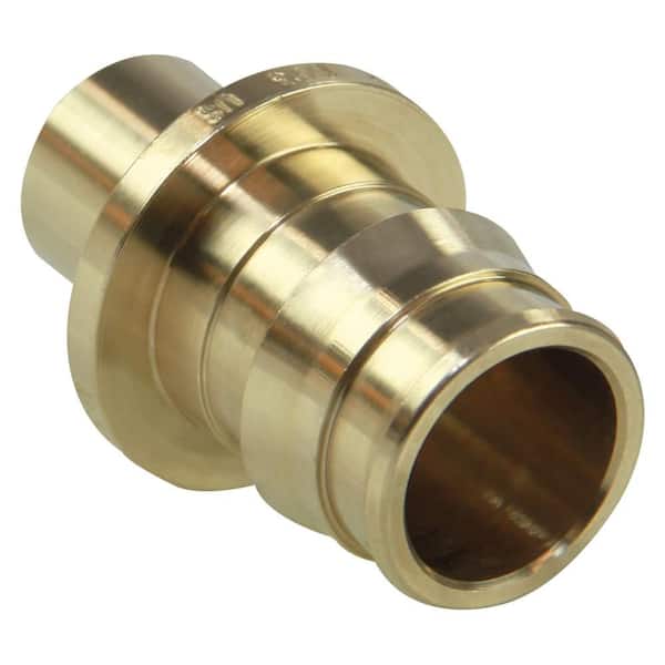 ProPEX 3/4 in. PEX-A Expansion Barb x 1/2 in. Copper Lead-Free Brass Reducing Male Sweat Fitting Adapter (25-Pack)