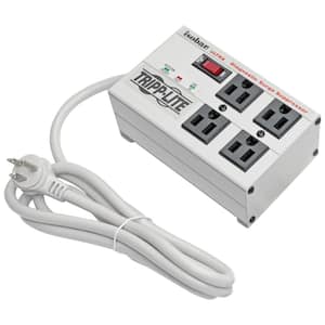 Isobar 4 ft. - 6 ft. 4-Outlet Cord Strip Surge Protector