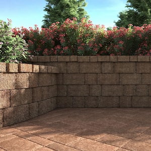 ProMuro 6 in. x 18 in. x 12 in. Harvest Blend Concrete Retaining Wall Block (40 Pcs. / 30 sq. ft. / Pallet)