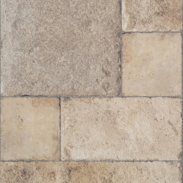 Innovations Tuscan Stone Sand 8 mm Thick x 15-1/2 in. Wide x 46-2/5 in. Length Click Lock Laminate Flooring (20.02 sq. ft. / case)
