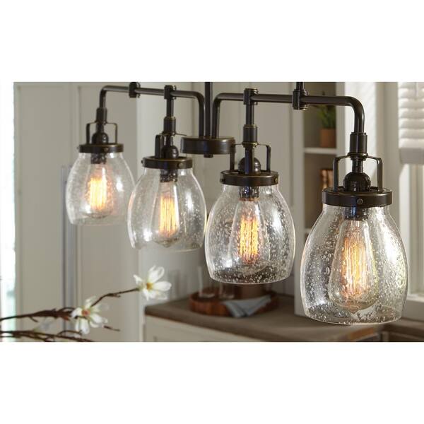 6614504-782 Heirloom Bronze Sea Gull Lighting Belton 4 Light Island Pendant 