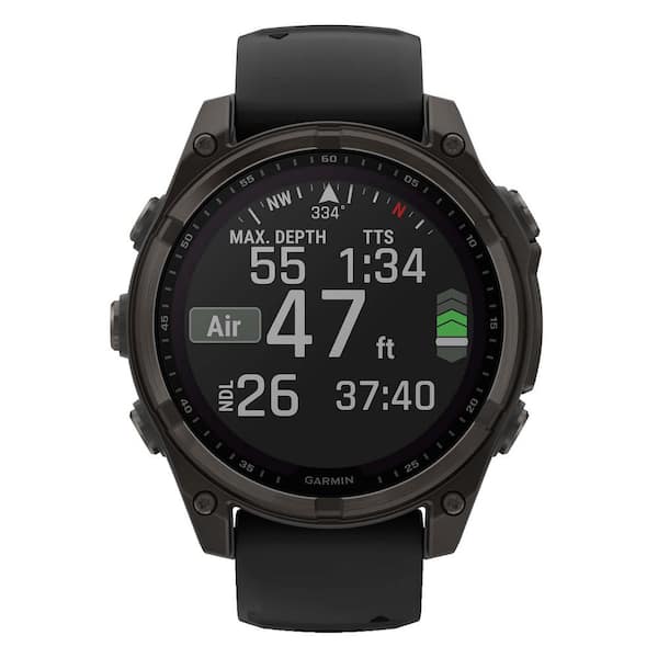 Garmin fenix 8 Multisport 47-mm Sapphire Solar GPS Watch with