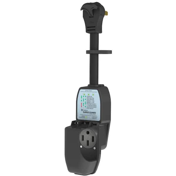 Portable Surge Protector 240-Volt, 50 Amp with Cover