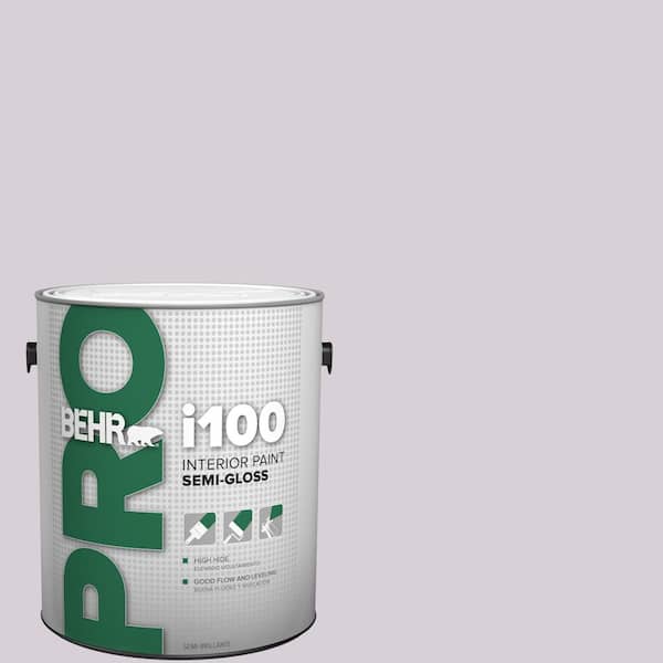 BEHR PRO 1 gal. #670E-3 Lilac Mauve Semi-Gloss Interior Paint