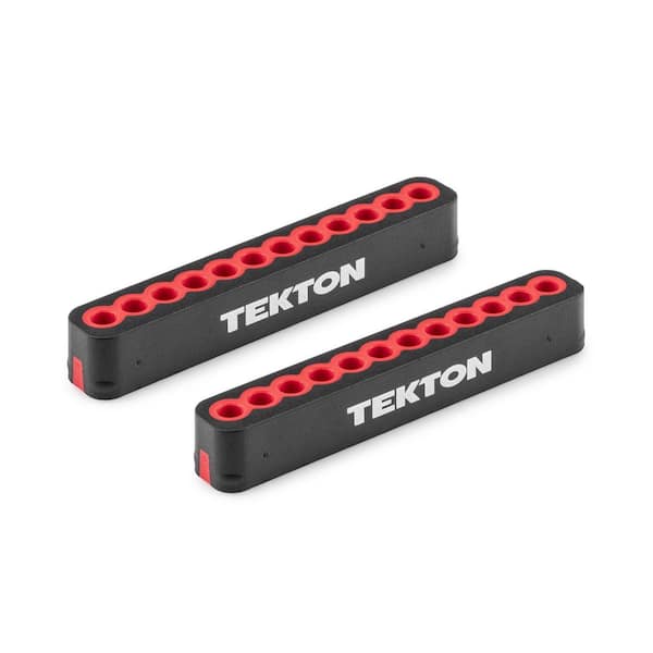 TEKTON 12-Tool 4 mm Bit Rail Set (2-Piece)