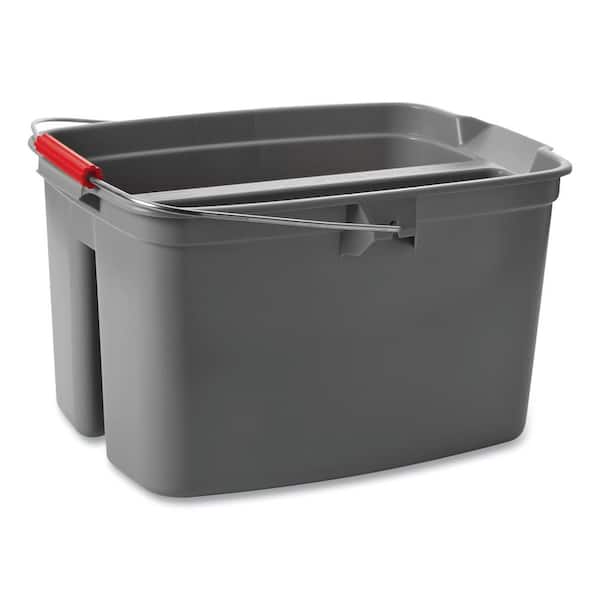 Rubbermaid Q930 Microfiber Finish Bucket with Lid