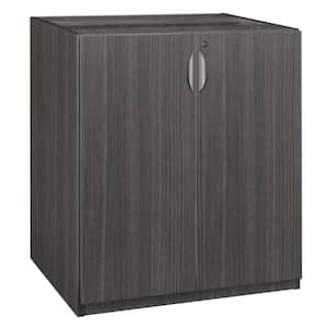 Magons Ash Grey Stand Up Storage Accent Cabinet without Top