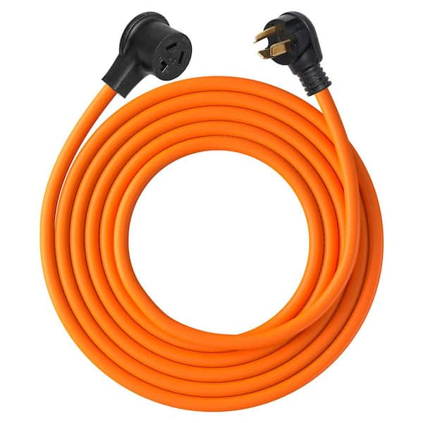 50 ft. Dryer Extension Cord 3-Prong NEMA 10-30P to 10-30R Dryer Cord 125V /250-Volt STW 10/3 30A Pure Copper Wire Cable