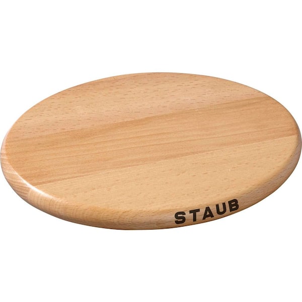 6-inch Oval Magnetic Wood Trivet