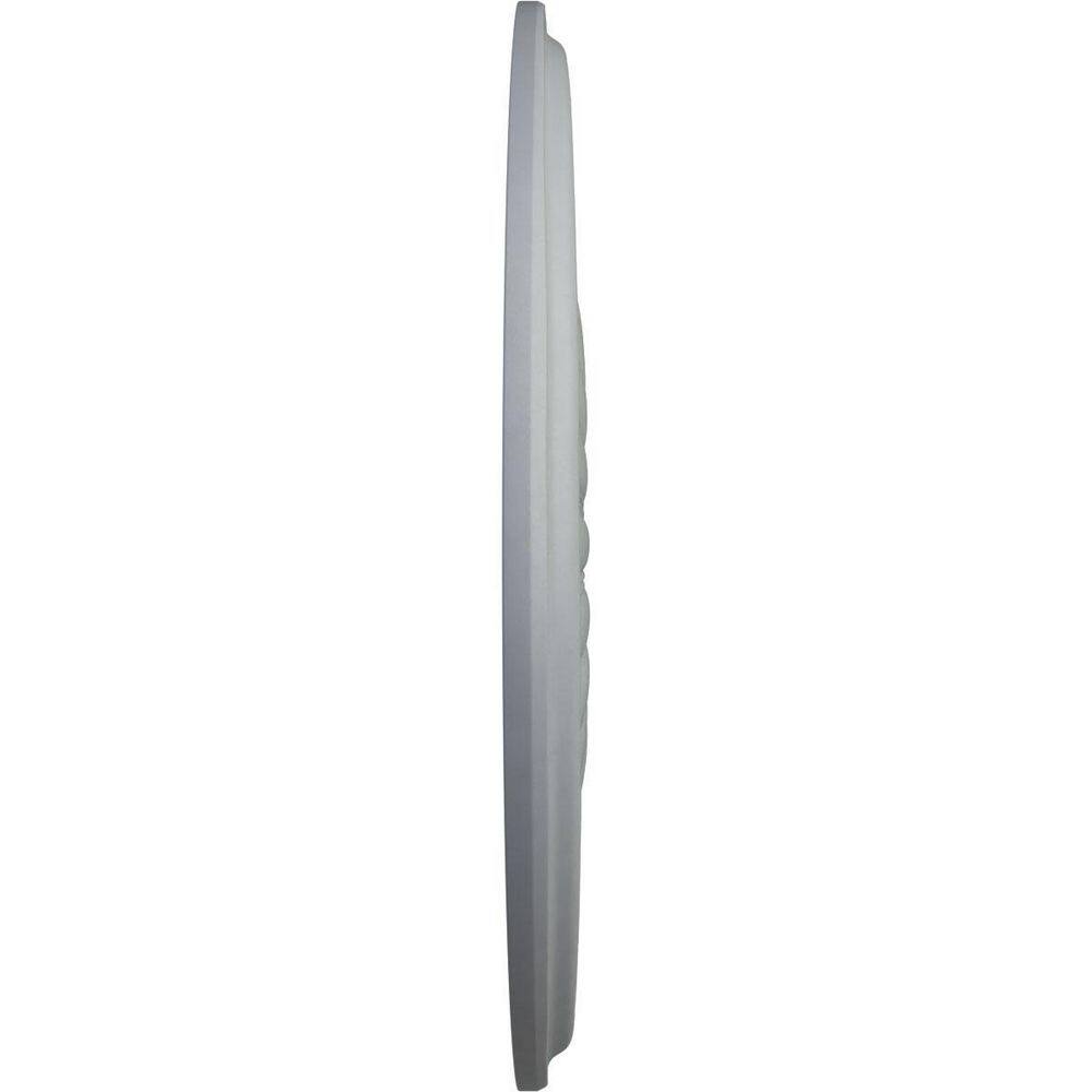 Primed White Urethane Gorleen Ceiling Medallion, 31.63 in