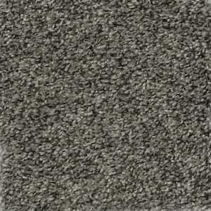 Trendy Threads I - Elegant - Gray 40 oz. SD Polyester Texture Installed Carpet