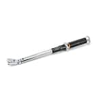 GEARWRENCH 3/8 in. Drive 120XP 5-75 ft/lbs. Flex-Head Micrometer