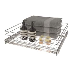 21 in. x 20 in. Single Kitchen Cabinet Pull Out Wire Basket
