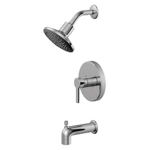Metro Collection 1-Handle Tub and Shower Trim Kit in Chrome (Valve Not Included)