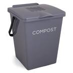 Organi 2 Gal. Kitchen Compost Collector Bin Field Stone