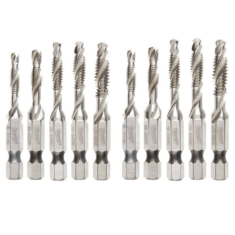 SHOCKWAVE SAE and Metric Steel Drill Tap Set (10-Piece) price history on PriceWatchPro