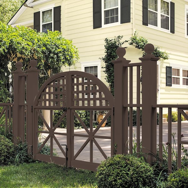 BEHR 5 gal. #SC-105 Padre Brown Solid Color House and Fence Exterior Wood Stain