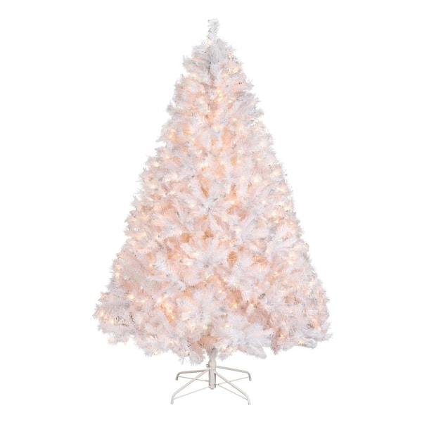 National Tree Company 7 ft. Winchester White Pine Artificial Christmas Tree with Clear Lights