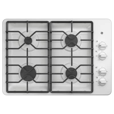 Whirlpool 30 in. Gas Cooktop in Stainless Steel with 5 Burners and Griddle  WCG97US0HS - The Home Depot