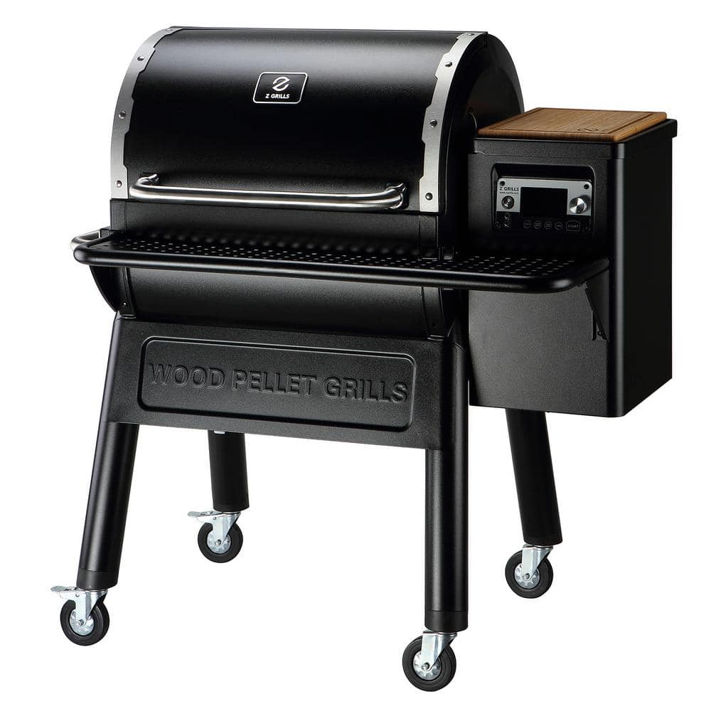 Z GRILLS 202 sq. in. Portable Pellet Grill & Electric Smoker Camping BBQ  Combo with Auto Temperature Control in Black ZPG 200A - The Home Depot