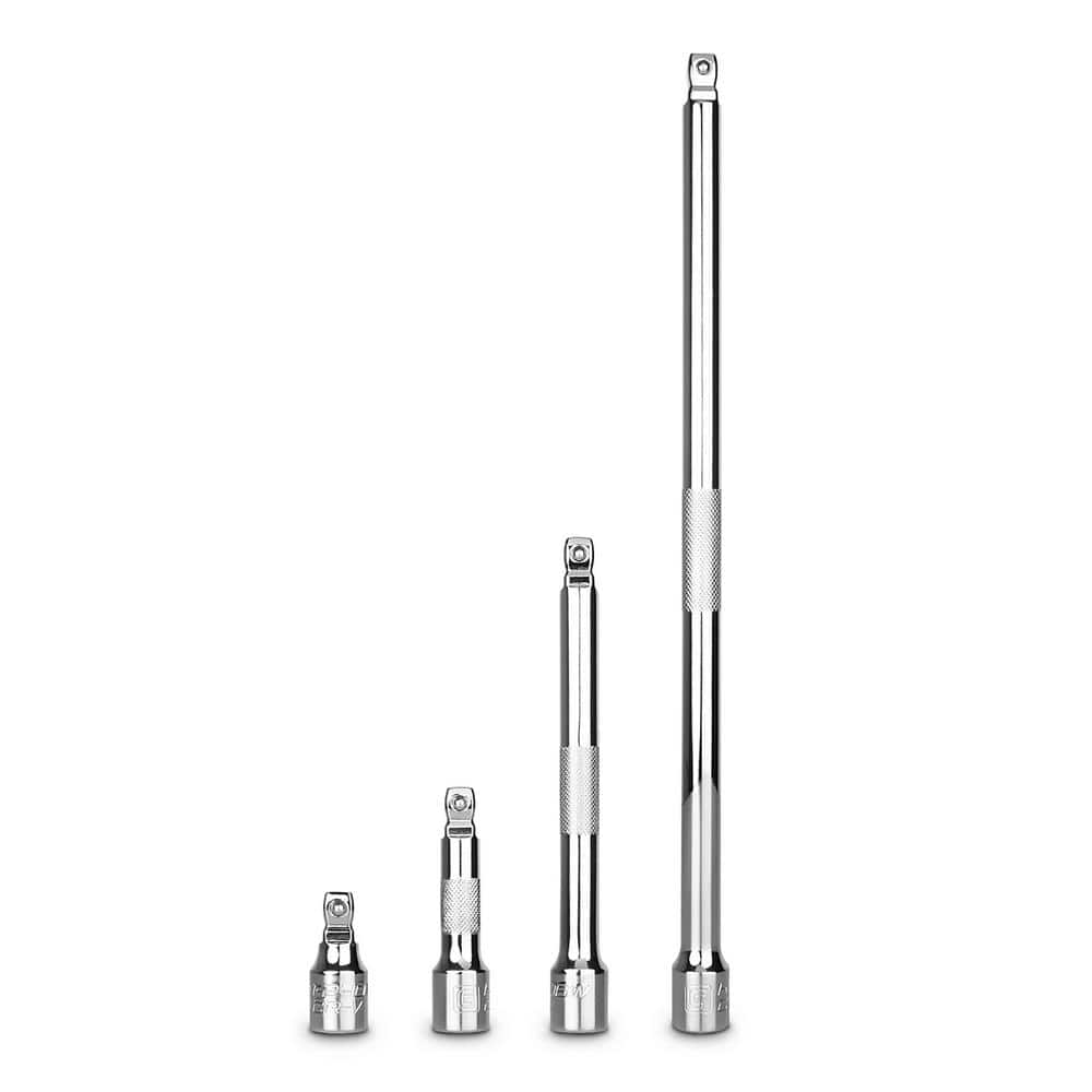 3株セット やす Capri Tools 3/8 in. Drive Wobble Extension Bar Set (4-Piece) 1
