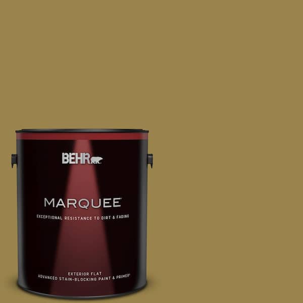 BEHR MARQUEE 1 gal. #T11-17 Wishing Troll Flat Exterior Paint & Primer