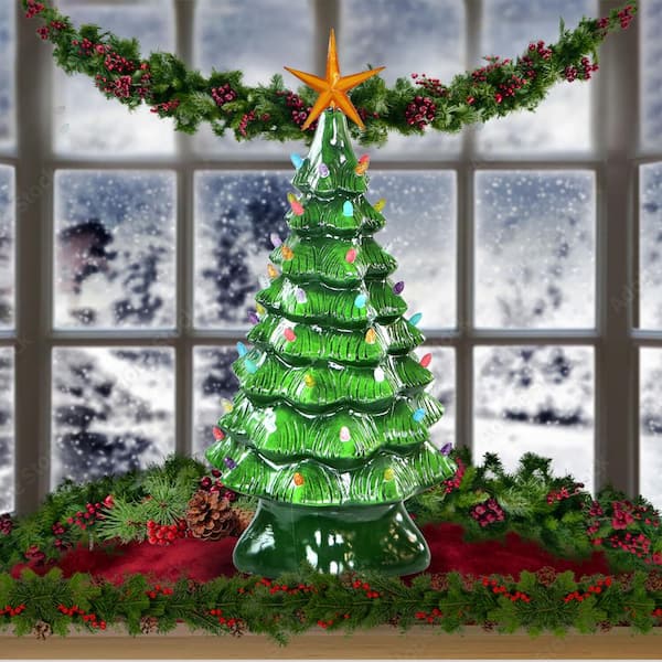 Christmas Time 3 ft. Pre-Lit Artificial Christmas Tree with ...