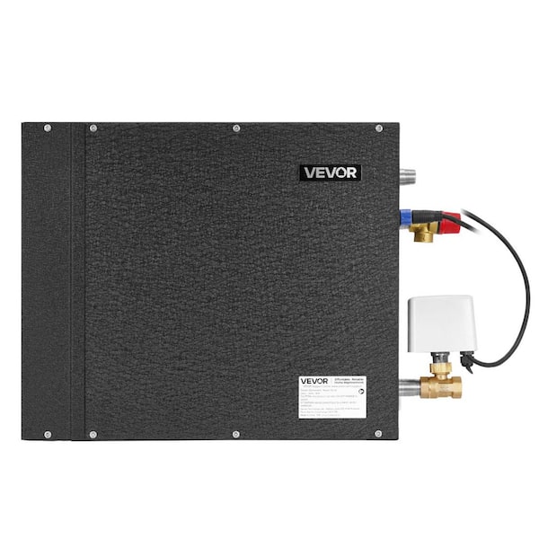 4000-Watt Portable Steam Generator with Overheat & Dry-Run Protection and Auto Drain Kit in Black, 2025 Update