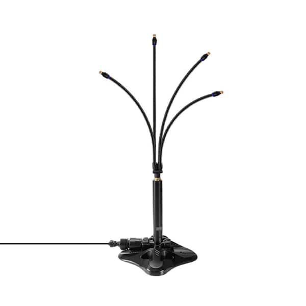 2.6 ft. Portable Patio Misting Stand, Outdoor Mist Cooling System with Water Mister for Backyard, Porch, Lawn, Poolside