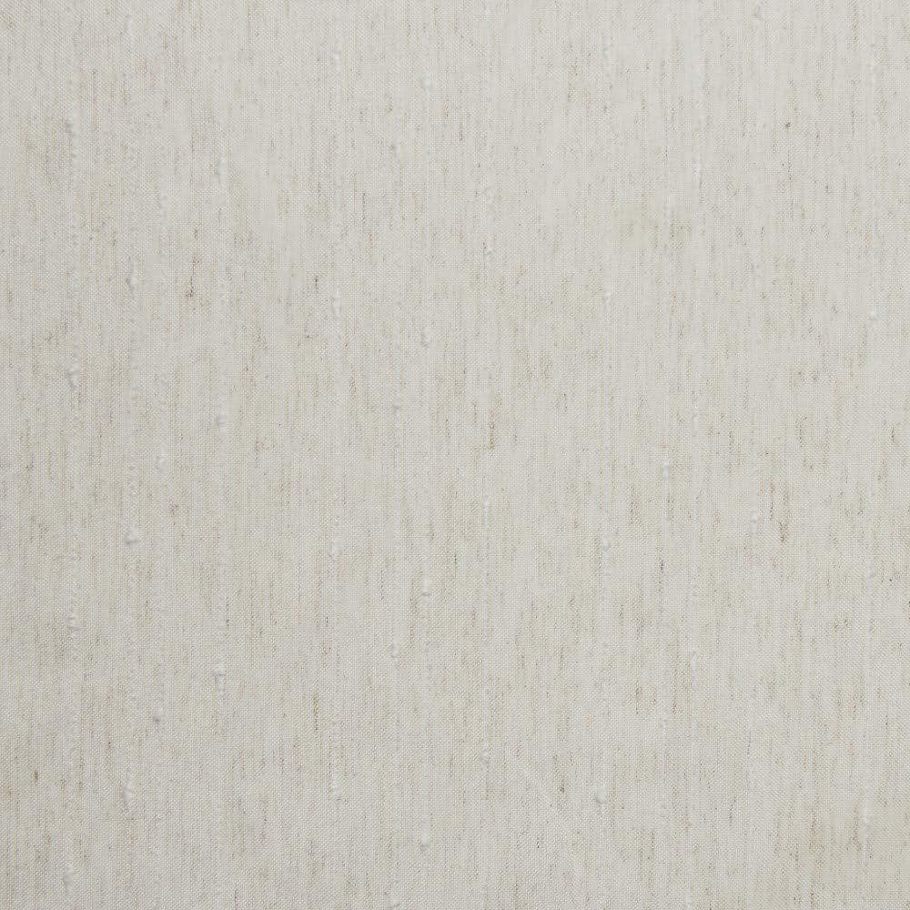 Natural Linen Teardrop Slub Light-Filtering Curtain Panels, 54"x96"