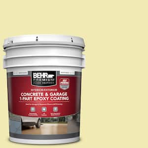 5 gal. #P340-2 Invigorating Self-Priming 1-Part Epoxy Satin Interior/Exterior Concrete and Garage Floor Paint