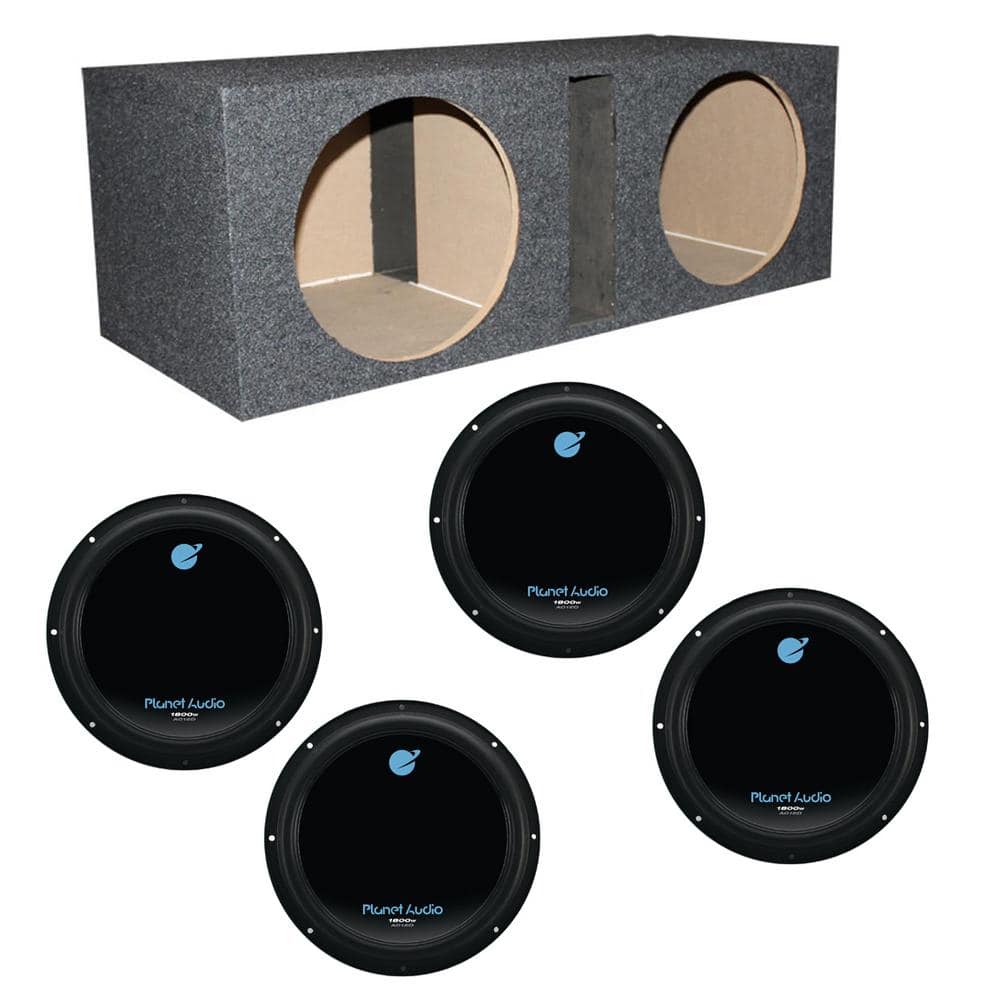 Planet audio 12 1800w 2024 subwoofers