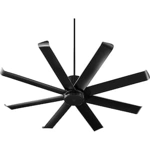 Proxima Patio 60 in. Indoor/ Outdoor Black Ceiling Fan with Wall Control