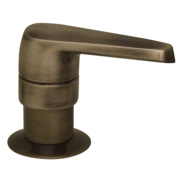 Whitehaus Collection Kitchen Deck Mount Soap/Lotion Dispenser in Pewter