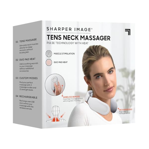 Teme smart neck massager w/ TENS Technology