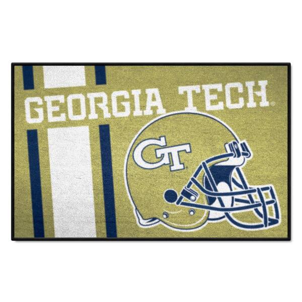 FANMATS NCAA Georgia Tech Gold 2 ft. x 3 ft. Area Rug