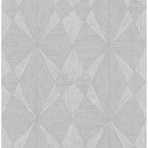 Intrinsic Grey Textured Geometric Grey Wallpaper Sample