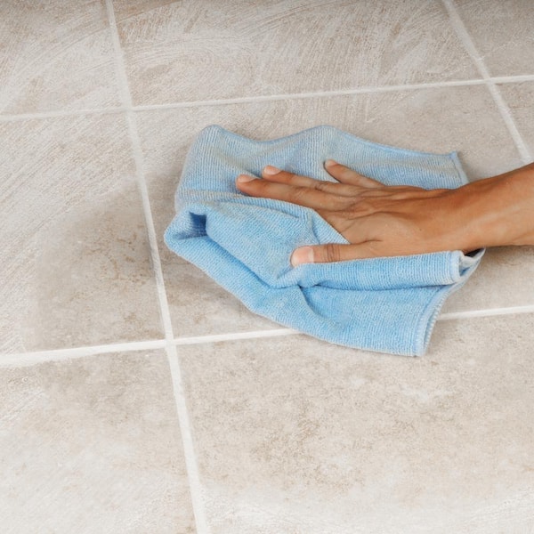 18 in. x 18 in. Microfiber Grouting, Cleaning and Polishing Cloth for Multi-Surface Use