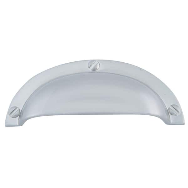 Atlas Homewares Successi Collection Brushed Nickel 3.75 in. Bin Cup Center-to-Center Pull