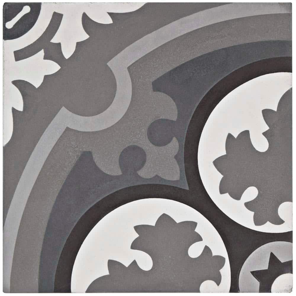 Cemento Queen Mary Storm 3-7/8 in. x 3-7/8 in. Cement Floor and Wall Take Home Tile Sample price history on PriceWatchPro