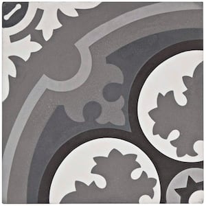 Cemento Queen Mary Storm 7-7/8 in. x 7-7/8 in. Cement Floor and Wall Tile (5.4 sq. ft./Case)